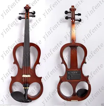 4/4 Visoke kakovosti 4 string Električna violina rdeča