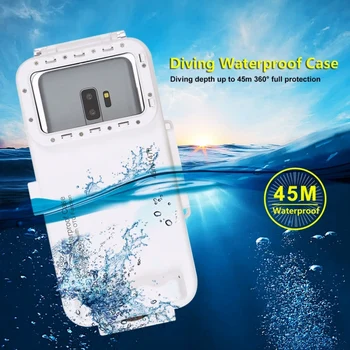 45M Nepremočljiva Potapljanje Stanovanj Foto Video Ob Podvodni Kritje velja za Galaxy, Huawei s Tip-C Vrata