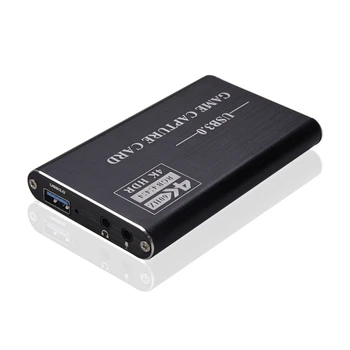 4K HDMI Video Capture Card USB3.0 Igro Naprave z 1080P 60FPS 4Kp60 Živo Diktafon za PS4