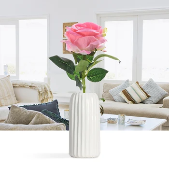 4pc Umetne rože Svilene Simulacije bud cvetov rose cvet šopek za notranje stranke poroka dekoracija