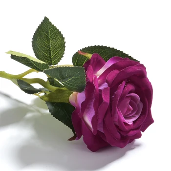 4pc Umetne rože Svilene Simulacije bud cvetov rose cvet šopek za notranje stranke poroka dekoracija