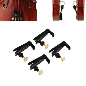 4pcs 4/4-3/4 Prekrita Železa Violino Fine Sprejemniki Kolesce za Uravnavanje Strune Kljuke za Violino Glasbeni Instrument