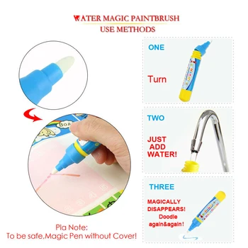 4pcs/Set Čarobno Vodo Pero za Risanje Odbor Igrača Doodle Pero Slikarstvo &Pisanje Igrajo Orodje Izobraževalne Igrače za Otroke, Otroci