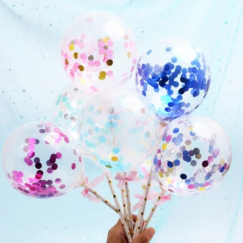 5 palčni Candy Barve Različnih Balon Torto Pokrivalo Komplet Rojstni dan Torta Trebušaste Dekoracijo Poročna Torta Dekor Balon Dobave
