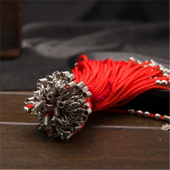 50 kos/veliko moških in žensk nekaj zapestnico ročno vrv Ročno beaded štiri noge rdeča vrv srečen zapestnica prilagojena zapestje nakit