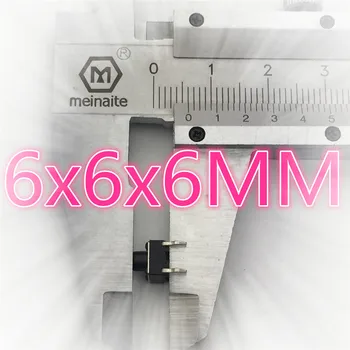 50pcs 6x6x6MM 4PIN G91 Otipljivo Ure Potisnite Gumb za Mikro Stikalo Neposredno Self-Reset DIP Vrh Bakra Visoke Kakovosti Prodajajo Z Izgubo ZDA