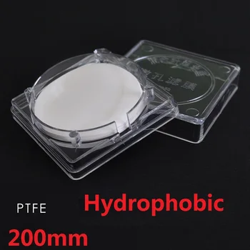 50pcs/paket za laboratorij 200mm Kisline in alkalne odpornost proti koroziji Politetrafluoroetilenskimi PTFE Hidrofobni filter, membrana,