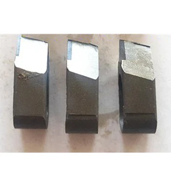 5pcs CBN težje rezanje vložki 90 / 72 / 60 kota varjenje oster nož z luknjo zavorni disk orodja za lito železo / jeklo kos