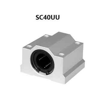 5pcs/veliko SC40UU/SMA40UU SCS40UU 40 mm linearni železniškega gredi, ležajev bloki za CNC usmerjevalnik usmerjevalnik