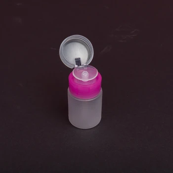 60ML Razpršilnik Prazno Steklenico Nail Art Mini Črpalka Akrilni Gel lak, Odstranjevalec Čistilo Tekoče Posoda za Shranjevanje Majhnih Tlak Steklenico