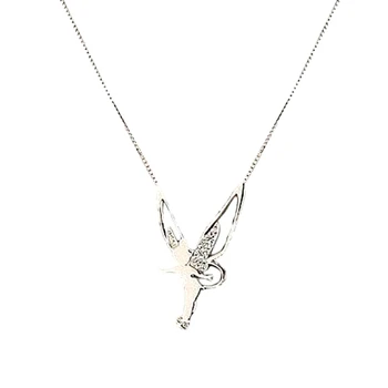 6pcs moda preprost Obesek angel ogrlica ženski rojstni nakit darila T-209