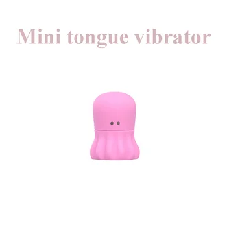 7 Hitrost Mini Simulacije Lizanje Jezika Vibrator Za Ženske Klitoris Stimulator Nevidno Prenosni Sex Igrača Za Odrasle