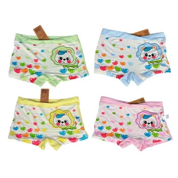8 Kos / Paket Dekleta risanka modelov underwears otrok bombaž, kratke hlače Otroške spodnje hlačke
