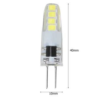 8 SMD LED Žarnice 1pc AC 220V Cool Bela Varčna Sijalka za notranje Svetlobe, Hodnik, Kopalnico Dodatki