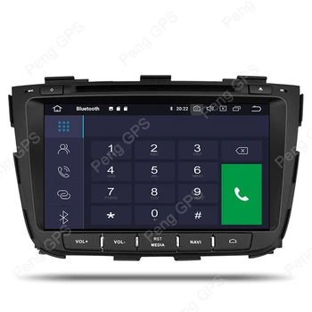 8Core 2 Din Stereo Android 10.0/9.0 za Kia Sorento 2013 GPS Navigacija Vgrajen DSP CD DVD Predvajalnik Bluetooth 1080P glavne enote