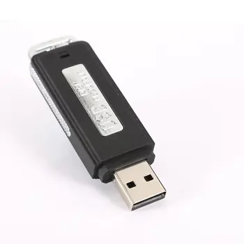 8GB Polnilna Mini USB Flash Drive Snemanje Dictaphone 70Hr Digitalni Diktafon Prenosni 20CB