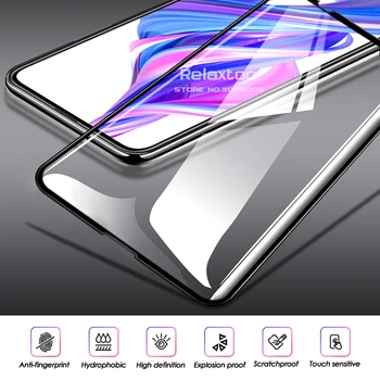 9D Polno Lepilo Honor9X Glas Zaščitnik Zaslon Kaljeno Steklo Za Huawei Honor 9X / 9X Pro Kaljeno Zaščitno Steklo Film Pokrov