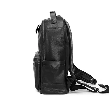 AETOO Moške usnje ramo torbe, moda moda nahrbtniki, priložnostne cowhide potovalne torbe, vrečke minimalističen