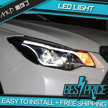 AKD Avtomobilov Styling Smerniki Za Subaru XV 2013-2016 Žarometi LED Teče luči Bi-Xenon Žarek meglenke angel eyes Auto levels