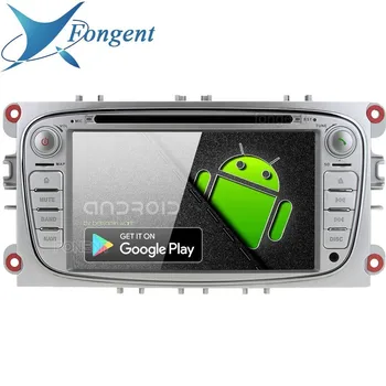 Android 9.0 Za Ford Mondeo Focus C-MAX, Galaxy Tourneo Tranzit S-max Kuga Avto 2 Din DVD GPS Radio multimidia Igralec Srebrno Črna