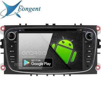 Android 9.0 Za Ford Mondeo Focus C-MAX, Galaxy Tourneo Tranzit S-max Kuga Avto 2 Din DVD GPS Radio multimidia Igralec Srebrno Črna