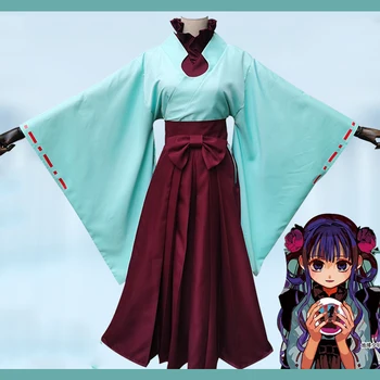 Anime Strip Wc zavezuje Hanako kun, Cosplay Kostume Akane Aoi Cosplay Kostum Kimonos Dolge Obleke, Oblačila, Obleke, Čarovnica Določa Vroče