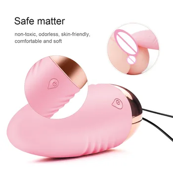 ANNGEOK Mini Bullet Vibrator Močno Vibracijsko Jajce Sex Igrača za Ženske 10 Hitrosti Klitoris stimulator