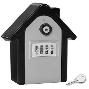 Anti-Theft Pword Zaklepanje tipk Polje Varnostno Ključavnico, Kovinska Škatla za Shranjevanje, ki je Primerna za Multi-Poklic Tipko Zavarovanja Polje