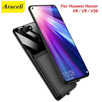 Araceli 10000 Mah Za Huawei Honor V8 V9 V20 Baterije primeru Backup Polnilnik Kritje Moč Primeru, da Banka Za Huawei Honor V20 Baterije Primeru