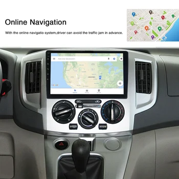 Avto 10.1 Palčni Večpredstavnostna MP5 Predvajalnik Avdio Radio, Bluetooth, WIFI, GPS Navigacija TD326