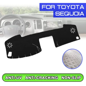 Avto armaturne plošče Mat Anti-umazano Non-slip Dash Kritje Mat UV Zaščito Odtenek za Toyota MAMUTOVEC