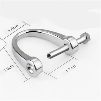 Avto Keychain Debelo Palico Klasičnih D Oblika Podkve Key Chain Avto Notranja Oprema Key Ring Avto-styling Dekoracijo
