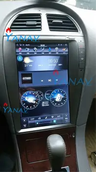 Avto multimedia player android avto gps navigacija Tesla navpično zaslon za Lexus-ES240 / 350 2018