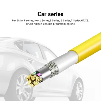 Avto Podatkov-Kabel Priključek E-SYSICOM za BMW ENET vmesniški Kabel Kodiranje F-serije Osveži Skrite Podatke za Visoko Kakovost Omrežja