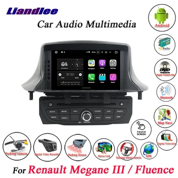 Avto Sistema Android Za Renault Megane III/Fluence 2009-2016 Radio CD, DVD Predvajalnik, GPS Navigacija HD Zaslon Večpredstavnostnih