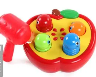 Baby Hrček Inteligence Igrače Otrok tolkala fruitworm 1-2-3 let starega otroka izobraževalne igrače