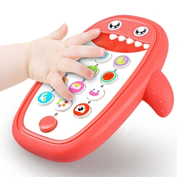Baby Klopotec Posteljo Igrača angleški Telefon Glasbo Mobile za Otrok Risanka Voziček Izobraževanje Novorojenček Dojenček Otrok Malčka 0-12 Mesecev