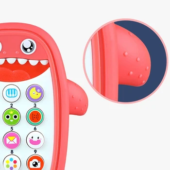 Baby Klopotec Posteljo Igrača angleški Telefon Glasbo Mobile za Otrok Risanka Voziček Izobraževanje Novorojenček Dojenček Otrok Malčka 0-12 Mesecev