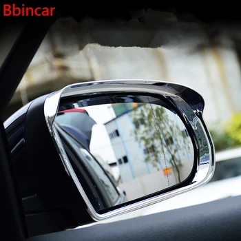 Bbincar Chrome Rearview Vrata Ogledalo Dež, Sneg Sear Kritje Trim Avto Auto Dodatki Za JEEP Cherokee 2016 2017 Nova