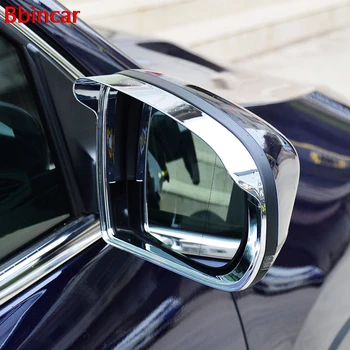 Bbincar Chrome Rearview Vrata Ogledalo Dež, Sneg Sear Kritje Trim Avto Auto Dodatki Za JEEP Cherokee 2016 2017 Nova