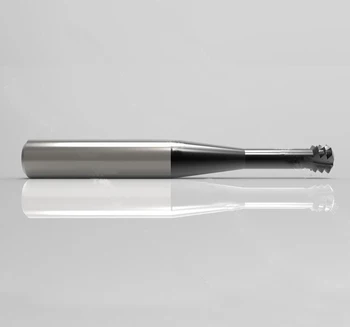 Beable orodja za rezkanje navoja rezalnik M1*0.25*D4*50 mikro koncu neelektrični kovinski nož za rezkanje karbida orodja za rezanje cnc rezalnik
