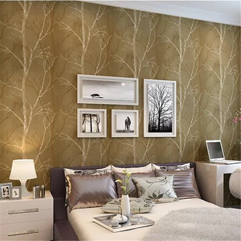 Beibehang natural design tree Forest textured wallpaper wallcovering woods wall paper background wall home decor papel de parede