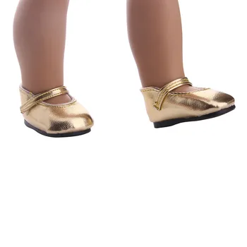 Besedo Sponke Majhen Usnjeni Čevlji Modi Nov Slog Za 18 Inch Ameriški Lutka & 43 cm novorojenčka,Naša Generacija,Lutka Čevlji