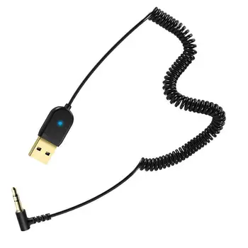 Bluetooth Brezžični Oddajnik Bluetooth Sprejemnik 3.5 mm Audio Slušalke 5.0 AUX Avto Za Zvočniški Kabel Adapter