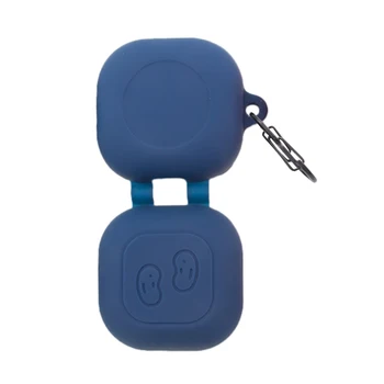 Bluetooth Slušalke Silikonska Zaščitna torbica z Carabiner Drop-dokazilo Vodotesne Slušalke Protector for Samsung Galaxy Brsti v Živo