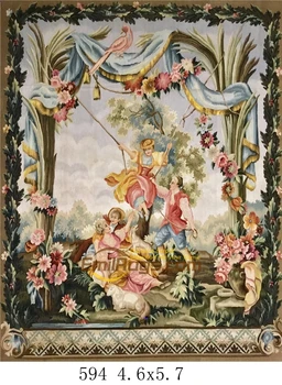 Bohemian tapestriesWall Tapiserija Cvet Rjava Modi Krožne Gospodinjski Dekoracijo Mat Tkanine, Tapiserija, Volne, Pletenje
