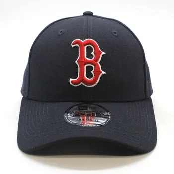 Boston Red Sox Ligi MLB 9forty Novo Obdobje Skp, navy skp, baseball skp, baseball kape, moške kape, ženske skp, kape, klobuki