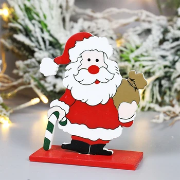 Božični Party Snežaka Flanela Ustvarjalne Božični Okraski, Lep Santa Claus Tabela Dekoracijo