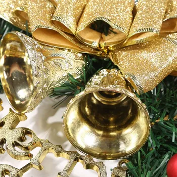 Božično Dekoracijo Venec 30 cm Božični Venec Vrata Visi Božična Darila, Božični Trte Obroč Božični Venec