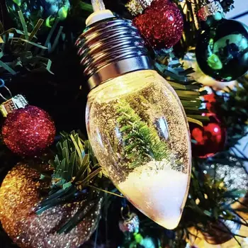Božično Drevo Niz Luči, Sneg Globus Svetlobe Notranja Zunanja Pravljice Lučke za Božično Drevo Okraski, Vrtni Okraski Božič